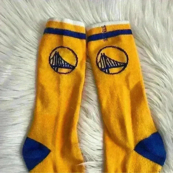 Men’s Stance Arena Golden State Warriors Crew Socks - Picture 3 of 6